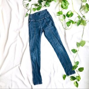 Vintage•Super high waist skintight skinny jeans